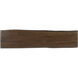 Lila Brown Dining Bench, Large